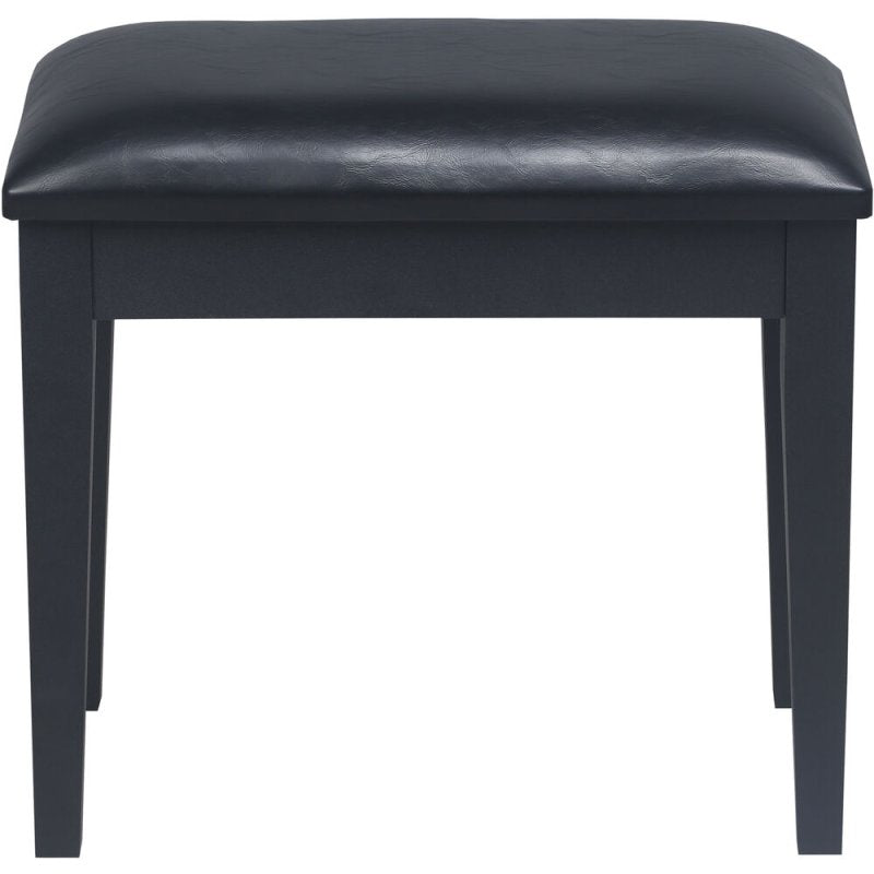 Medeli CH001-BK Piano Bench, Black 