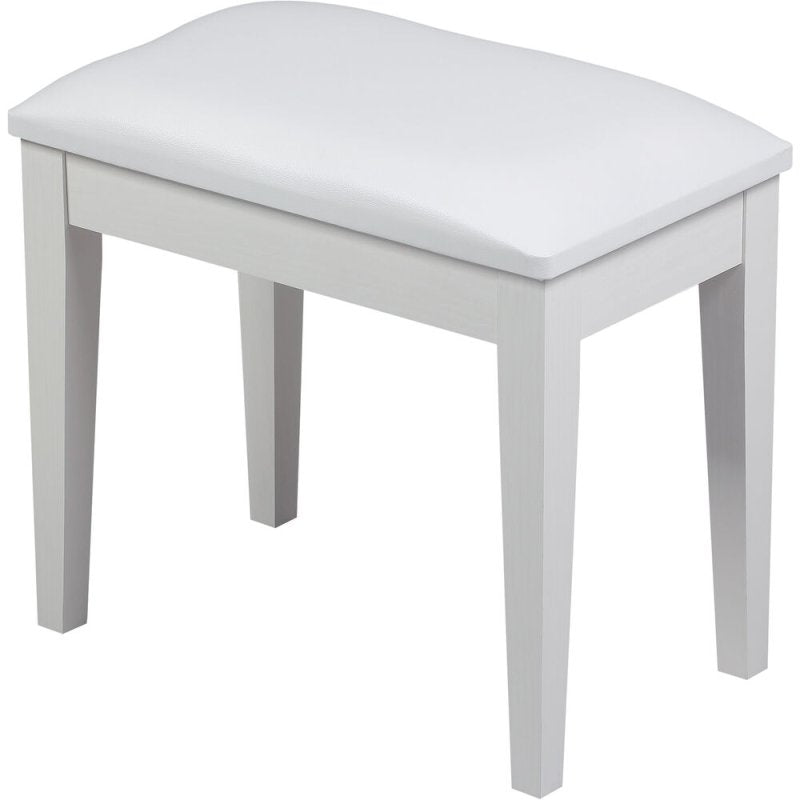 Medeli CH001-WH Piano Bench, White 