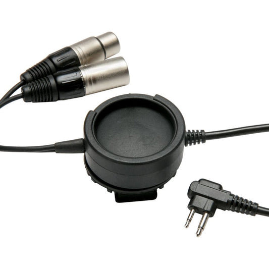Point Source CM-PTT-M1 Push-to-Talk for CM-I Comms Headset to Motorola Radios with 2-Pin Plug Connector