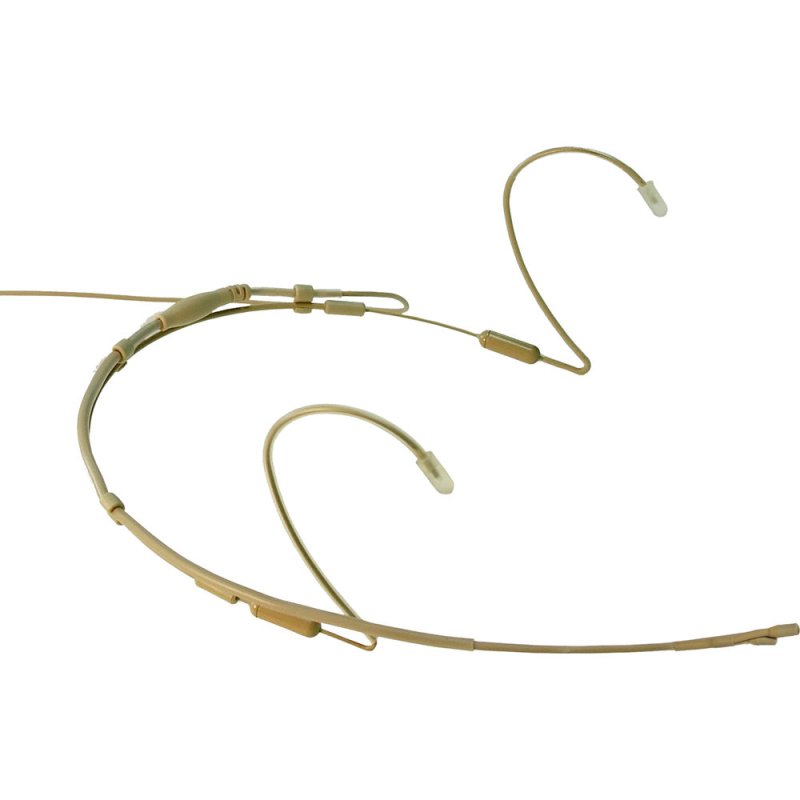 Point Source CO2-8WD-XLE-BE SERIES8 Dual Omni Headset Mic, Beige (Lectrosonics) 