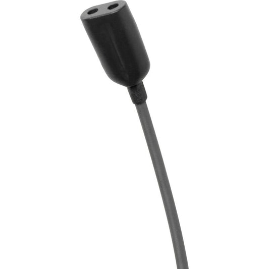 Point Source CO2-8WL-XSH-BL SERIES8 Dual Omni Lapel Mic, Black (Shure, JTS, Trantec)
