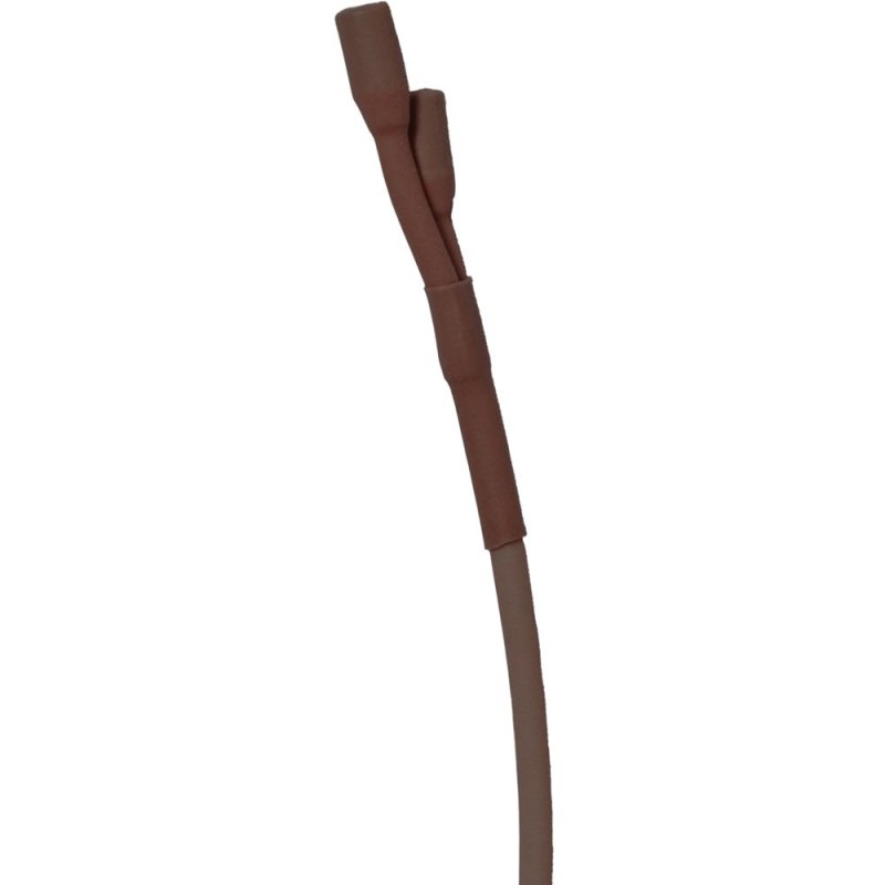 Point Source CO2-8WLP-XAT-BR SERIES8 Dual Omni Lavalier Mic, Brown (Audio Technica cW transmitters) 