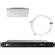 RF Venue COMB4CP-ARC CP Architectural Antenna with COMBINE4 4-Channel Combiner & Cable Bundle (400 to 800 MHz) 