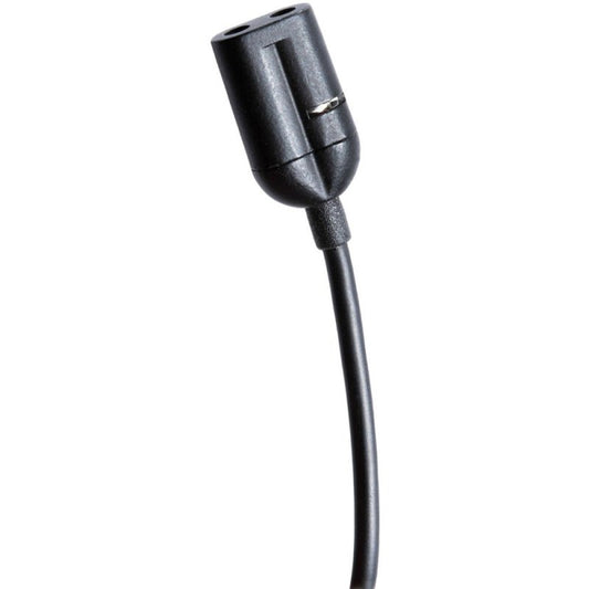 Point Source CX2-8L-XSH-BL SERIES8 Dual Omni Card Lapel, Black (Shure, JTS, Trantec)