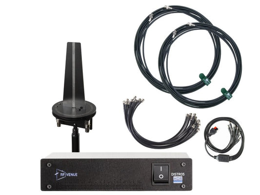RF Venue D-OMNID5 5-Channel Wireless Mic Pack, Diversity Omni Antenna and