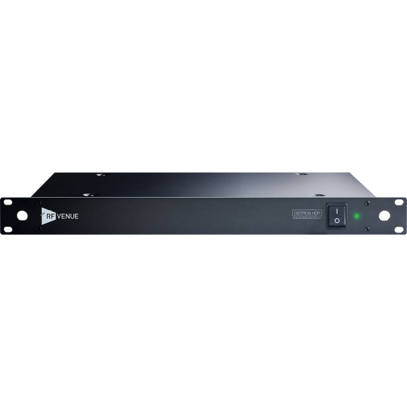 RF Venue DISTRO9HDR HDR Multi-Zone Antenna Distribution System
