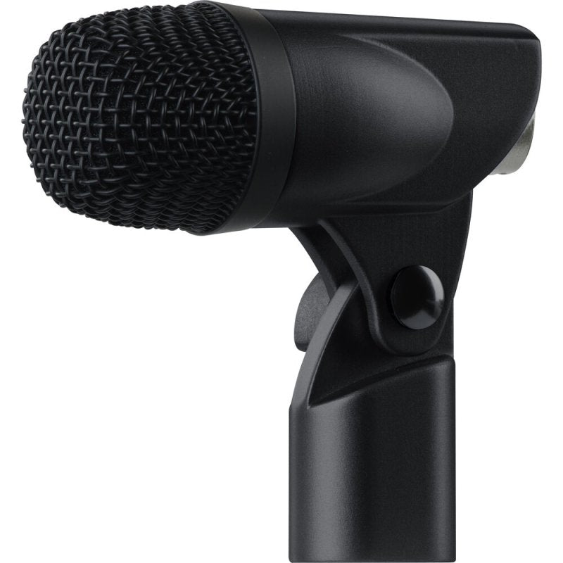 PreSonus DM-7 drum microphones set with five microphones for recording and live sound, shown in a professional setup.