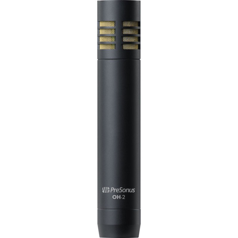 PreSonus DM-7 drum microphones set with five dynamic microphones for capturing drum kits in a professional recording setup