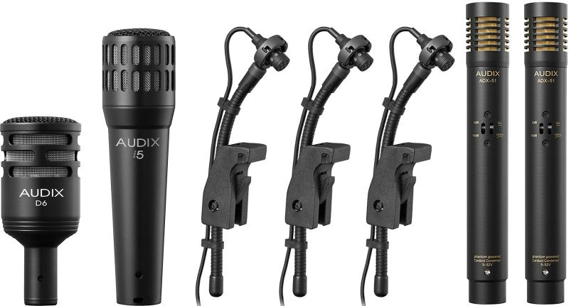 Audix DP7MICRO 7-Piece Drum Microphone Package 