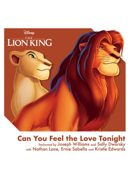 THE LION KING 3" Vinyl - CAN YOU FEEL THE LOVE TONIGHT 