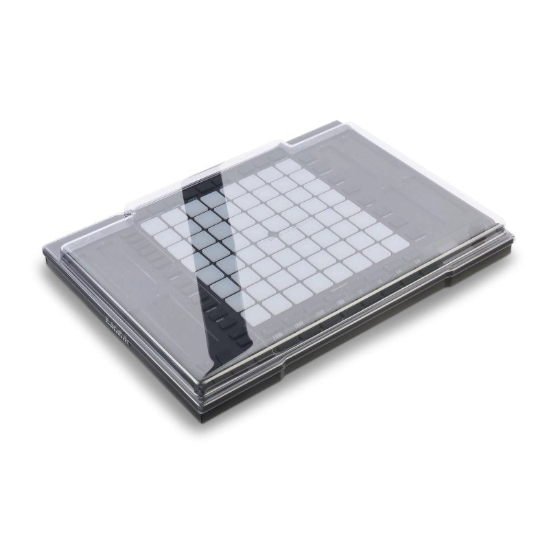 Decksaver cover for Akai Pro APC64 producer controller, durable protective case with clear, precise fit for safe transport and storage.