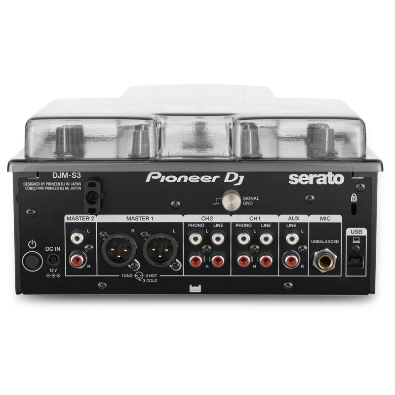 Decksaver Screen Protector for Pioneer DJM-S3, Smoked/clear 