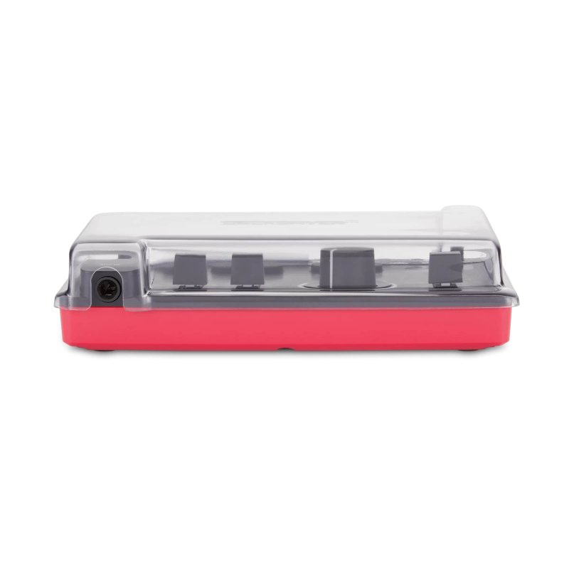 Decksaver cover for Roland AIRA Compact E-4 synthesizer, clear protective plastic cover for studio and stage use