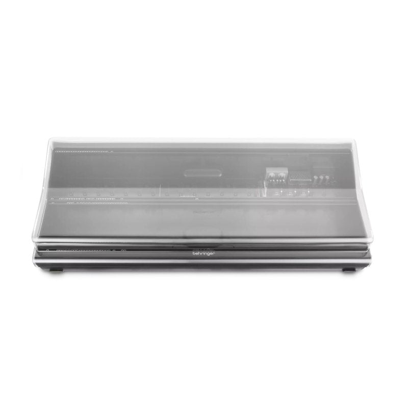Decksaver cover for Behringer Eurorack Go synthesizer, durable protective silicone cover for equipment security.