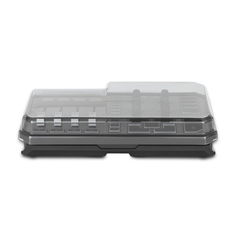 Decksaver cover for TC Helicon GoXLR producer controller, clear protective cover showing precise fit and secure design.