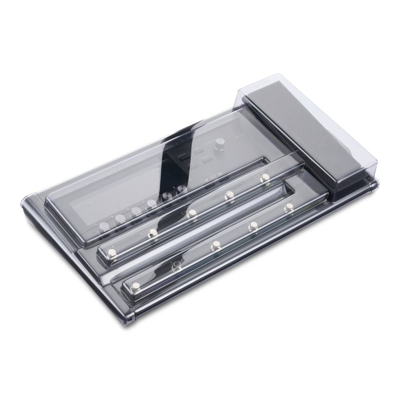 Decksaver effect pedal cover for Boss GT-1000, made of durable plastic, protects the pedal from dust and damage.