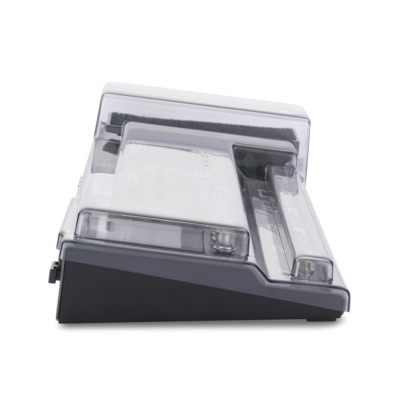 Decksaver effect pedal cover for Boss GX-100 guitar effects pedal, made of durable clear plastic for protection.