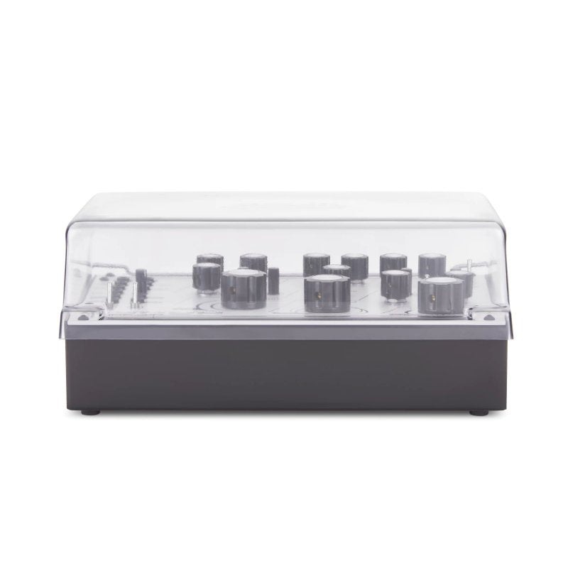 Decksaver synth cover for Dreadbox Hades, Erebus, and Hypnosis synthesizers, made of durable transparent material.