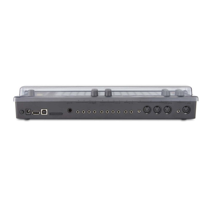 Decksaver producer controller cover for Squarp Hapax, durable plastic protective case for music gear.