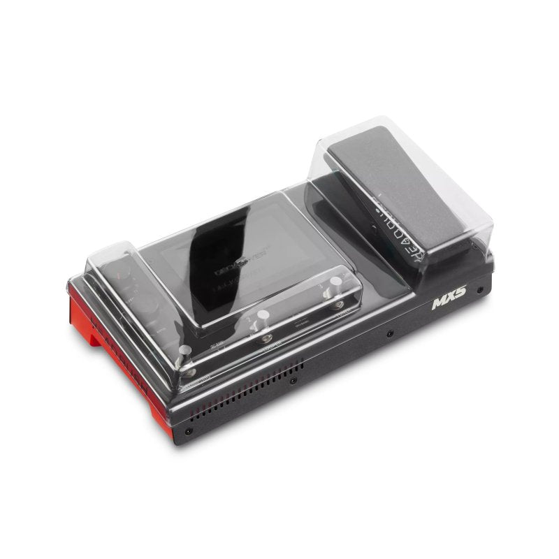 Decksaver effect pedal cover for Headrush MX5 guitar pedal, made of durable plastic for protection and storage.