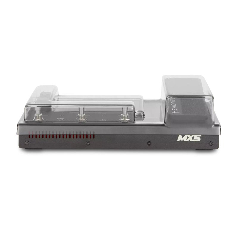 Decksaver effect pedal cover for Headrush MX5 pedal, made of durable protective material to shield the device from dust and impacts.