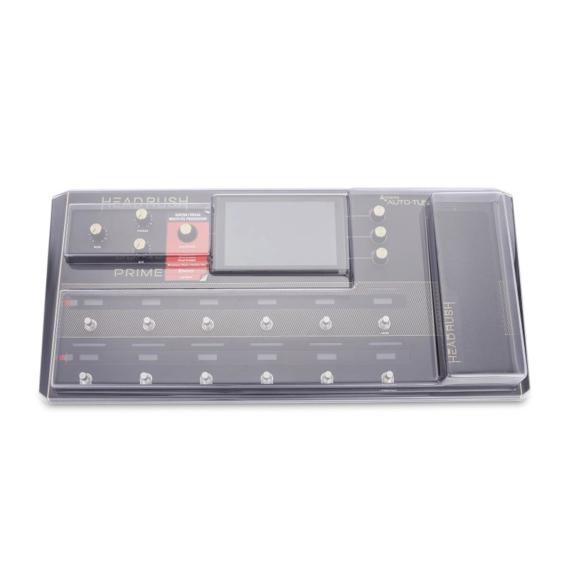 Decksaver effect pedal cover for HeadRush Prime guitar pedal, made of durable material to protect the device.