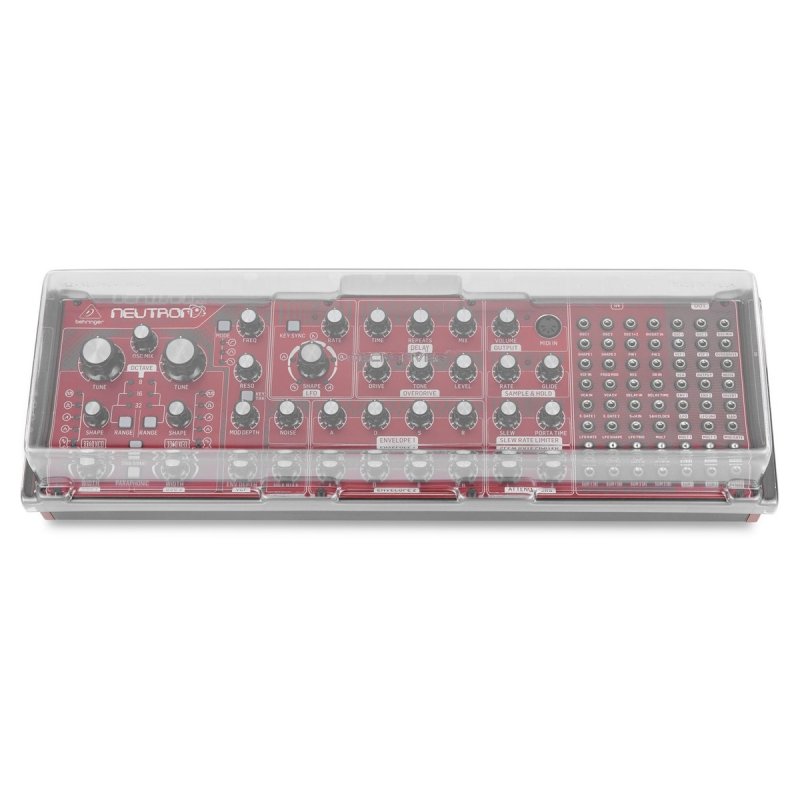 Decksaver Behringer Neutron, K-2, and Pro-1 synthesizer covers, soft fit protective case for electronic instruments.