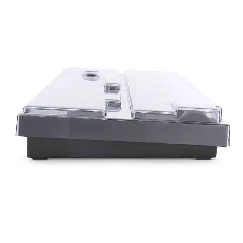 Decksaver keyboard cover for Native Instruments Kontrol S49 MK3, made of durable plastic for protection and dust resistance.