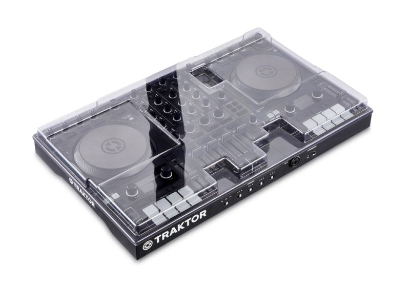 Decksaver Native Instruments Kontrol S4 Mk3 DJ controller cover, clear protective plastic case for DJ gear.