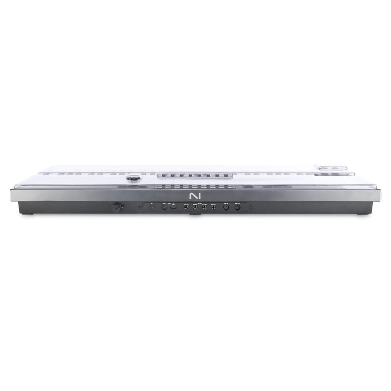 Decksaver keyboard cover for NI Kontrol S61 Mk3, transparent protective cover for DJ controller and keyboard.
