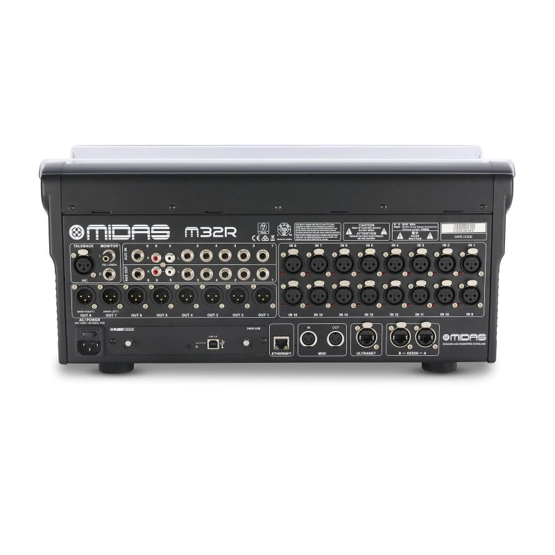 Decksaver Cover for Midas M32R or M32R LIVE Mixer 