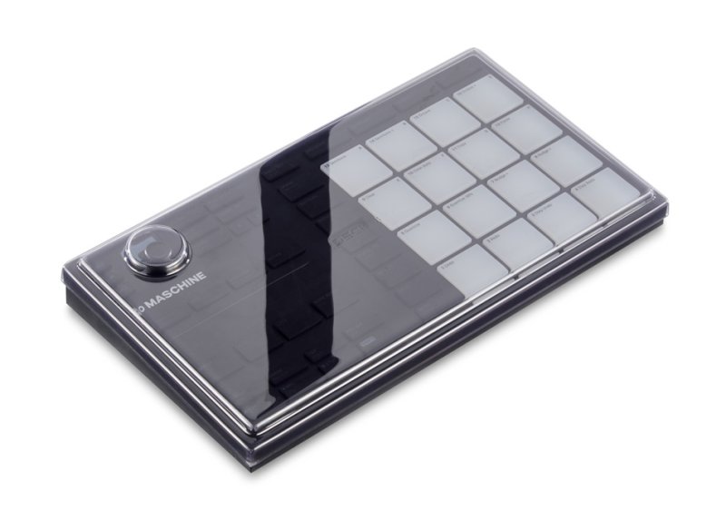 Decksaver Native Instruments Maschine Mikro Mk3 cover protecting the producer controller from dust and damage.
