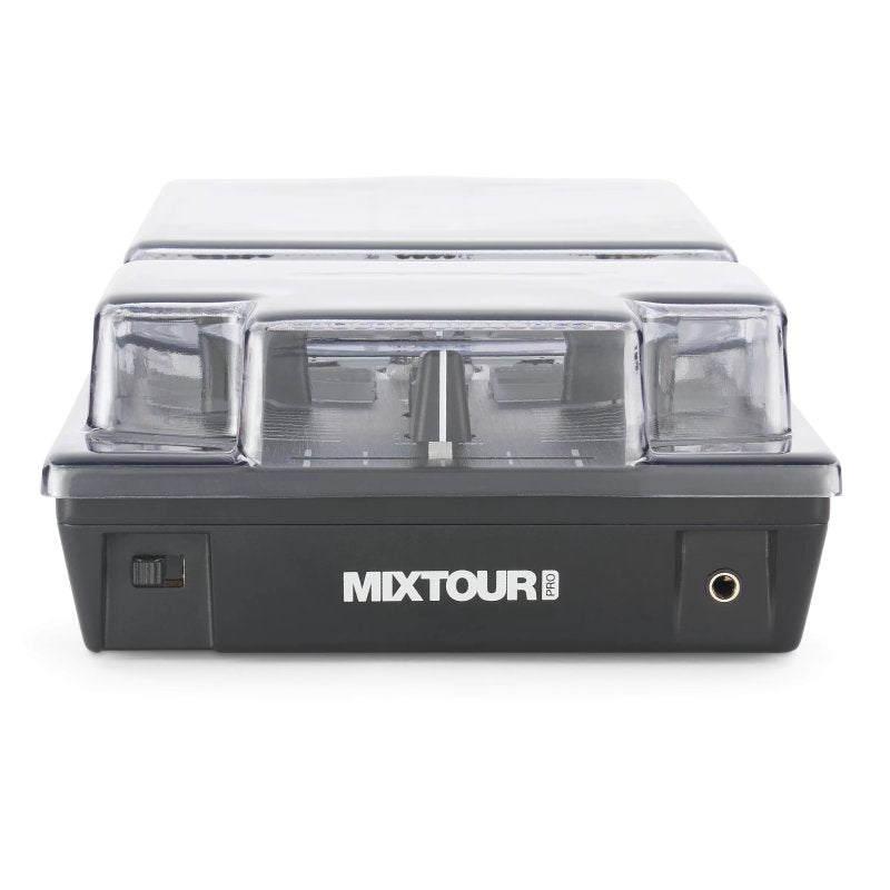 Decksaver cover for Reloop Mixtour Pro DJ controller, durable protective cover for DJ equipment, made by Decksaver.
