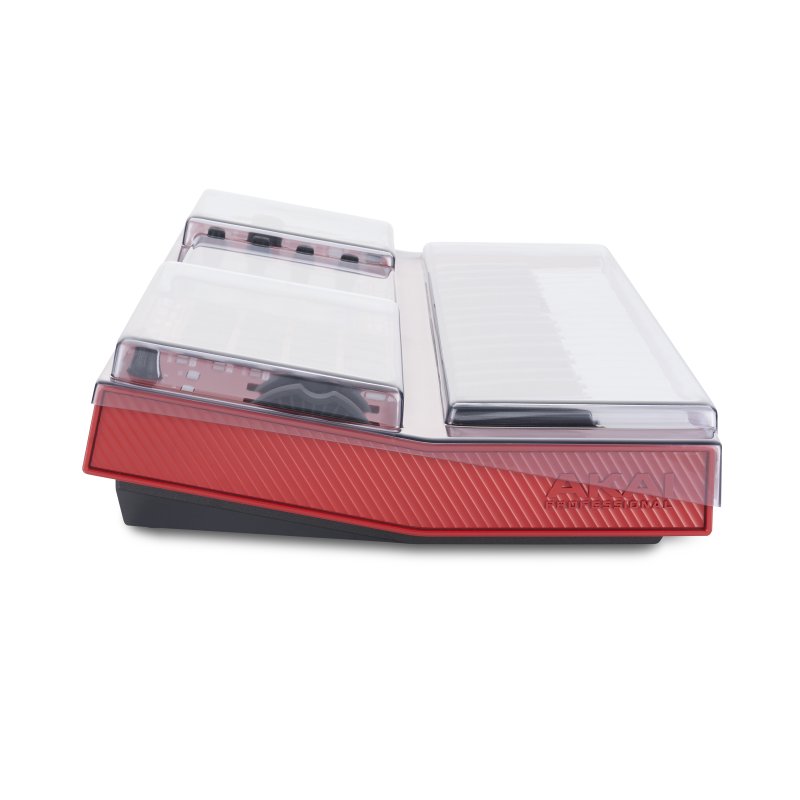 Decksaver cover for AKAI Professional MPC 37 keys synthesizer, designed to protect the instrument from dust and damage.
