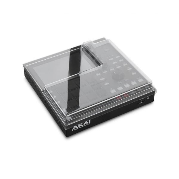 Decksaver Akai MPC One cover for producer controller, clear protective plastic case with precise fit and durable design.