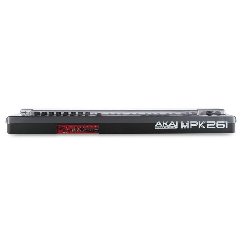 Decksaver Cover for Akai Professional MPK261 Keyboard Controller (Smoked/Clear) 