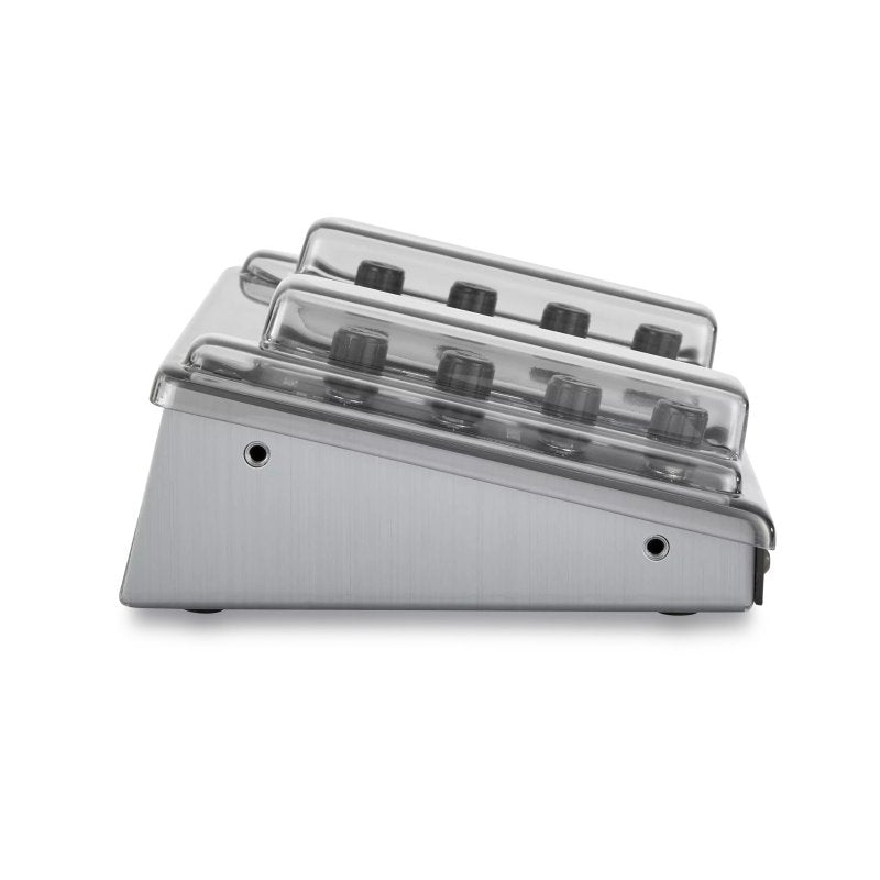 Decksaver cover for NDLR MIDI arpeggiator groovebox, clear protective plastic case, designed to fit and protect the device.