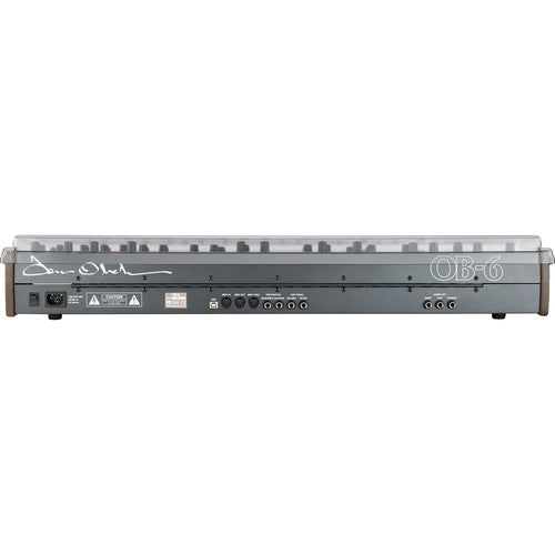 Decksaver Cover for Dave Smith Instruments OB-6 (Smoked/Clear) 
