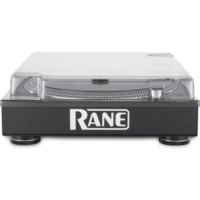 Decksaver Rane Twelve MKII turntable controller cover protecting DJ equipment with durable plastic material.