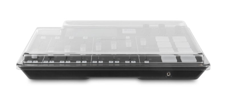 Decksaver Rode Rodecaster Pro cover protecting a producer controller from dust and damage, made by Decksaver.
