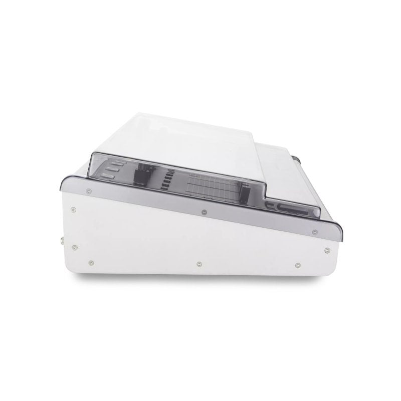 Decksaver cover for ISLA S2400 groovebox, clear protective plastic case with precise cutouts for safe transport and storage.