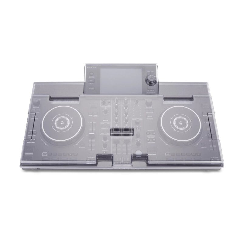 Decksaver cover for Denon DJ SC Live 2 controller, clear protective dust and spill cover for DJ equipment.