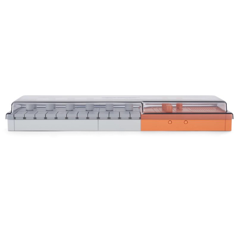 Decksaver Yamaha Seqtrak producer controller cover, clear protective plastic case designed for Yamaha Seqtrak music production device