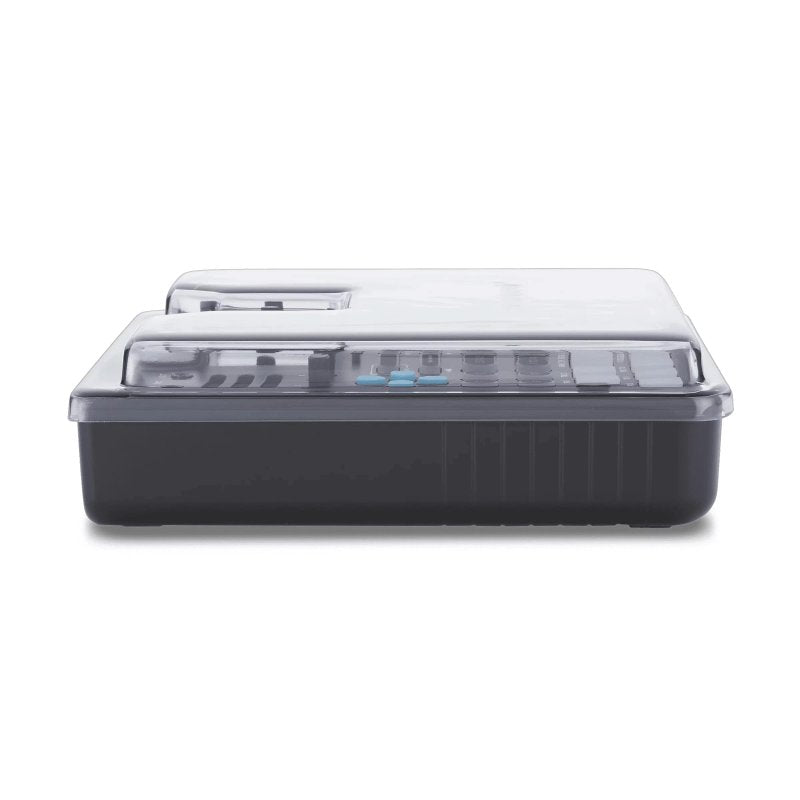 Decksaver Grooveboxes cover for SmplTrek, clear protective plastic case with fitted design, protecting the device from dust and damage.