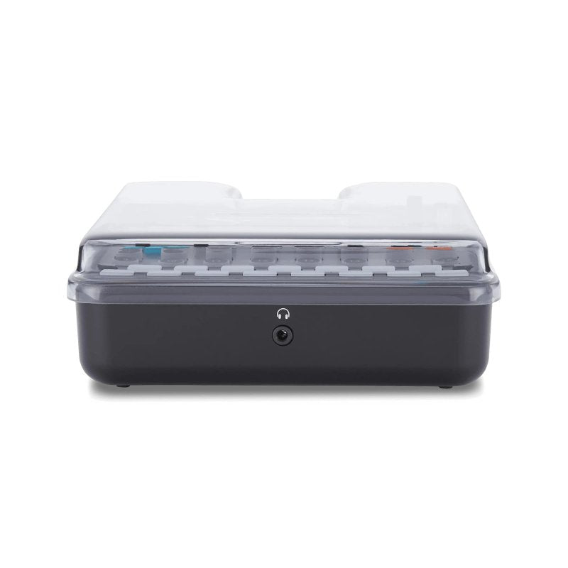 Decksaver Grooveboxes cover for SmplTrek, protective clear plastic case fitting the portable groovebox device.