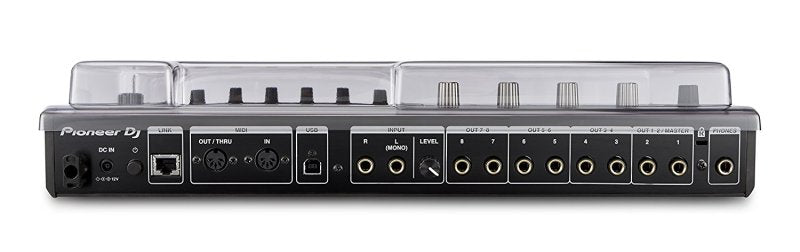 Decksaver Pioneer Tozaiz SP-16 cover for producer controller, smoked and clear plastic protective cover, fits SP-16 model.