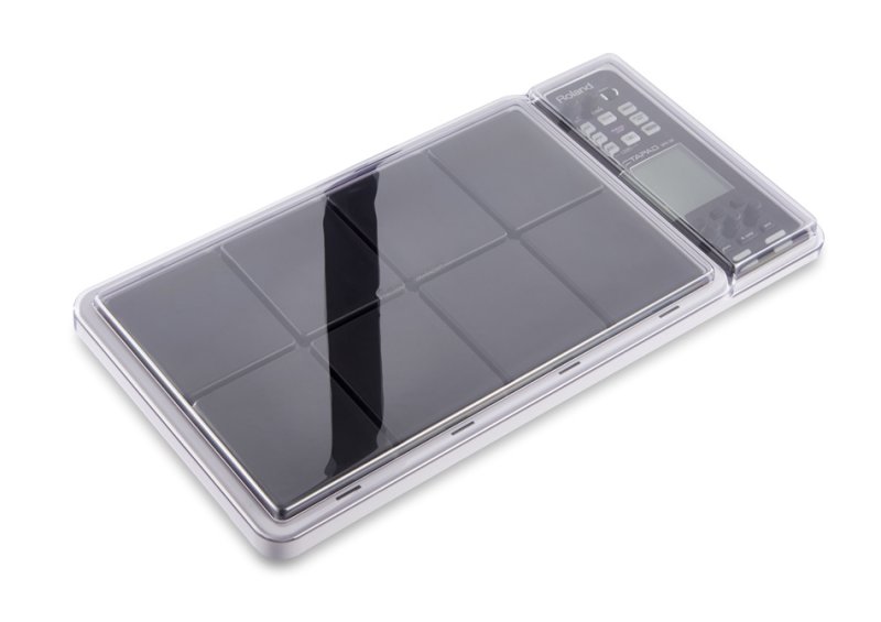 Decksaver Roland Octapad SPD-30 drum sample pad cover in black, designed to protect the instrument from dust and damage.
