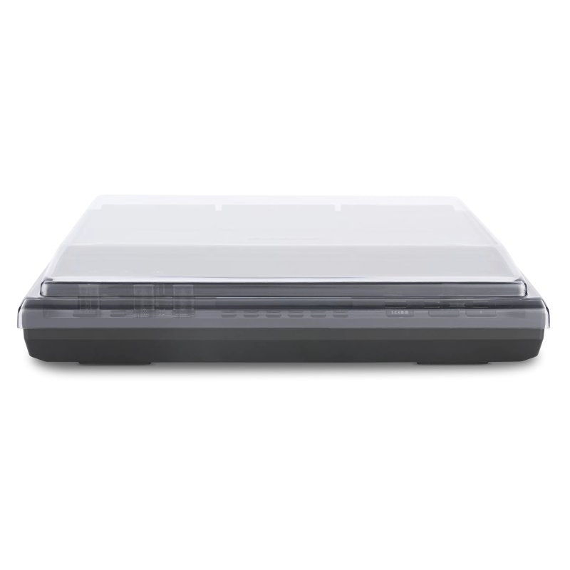 Decksaver cover for Roland SPD-SX Pro drum sample pad, clear protective plastic case with precise cutouts for controls.