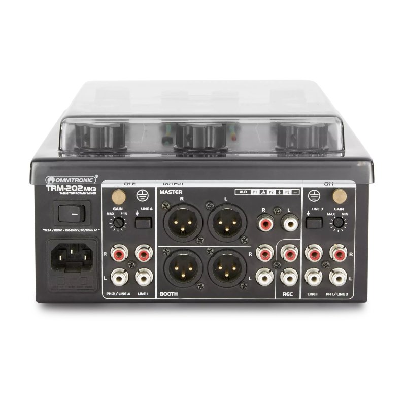 Decksaver Cover for Omnitronic TRM-202 