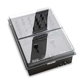Decksaver Pro Mixer Cover for Rane 61, TTM-56, and TTM-57SL DJ mixers, protecting equipment from dust and damage